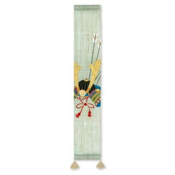 京都手繪豆亞麻吊飾-男兒節-武士帽( Tm-742)