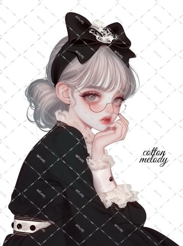 original sticker no.2189 人物貼紙 原創貼紙 原創人物貼紙 裝飾貼紙 cotton melody