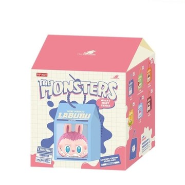 POPMART 泡泡瑪特 THE MONSTERS LABUBU 怪味便利店 捏捏掛件系列盲盒 拉布布