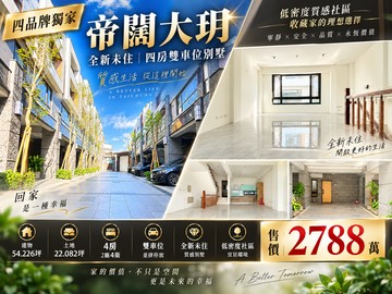 ⭕️西屯水湳生活圈｜全新未住別墅｜4房4衛＋雙車位｜台中市西屯區同志巷