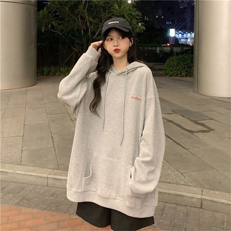 パーカー 春新入荷 薄 韓国ファッション/秋服/トレーナースウェット