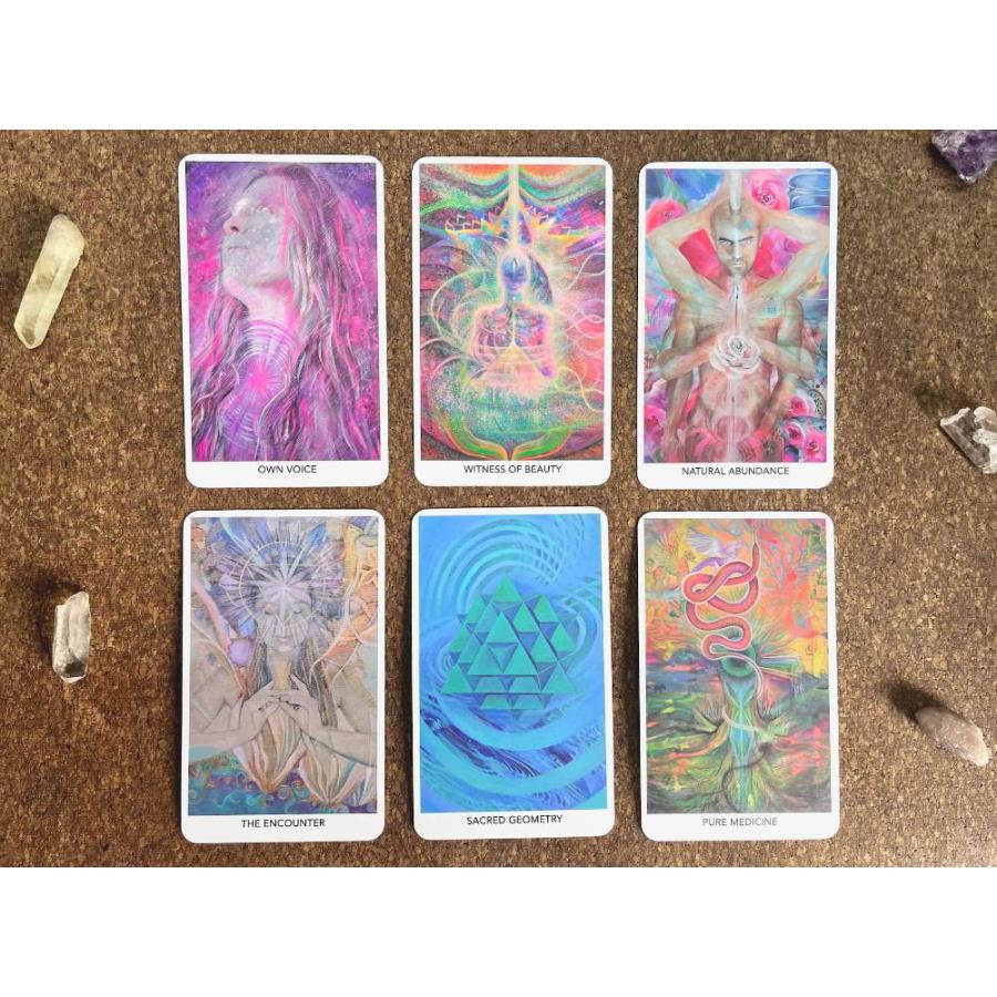 占いグッズ The Spiral Oracle Cards with Guidebook A cards Deck M