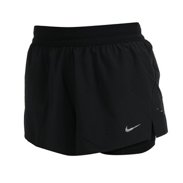 NIKE 女Dri-FIT中腰二合一運動短褲(休閒 三分褲 訓練「HJ5377-010」≡排汗專家≡