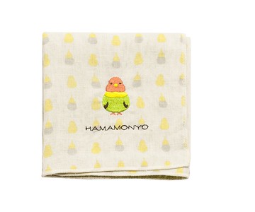 地球樹公平貿易fair trade -- 日本製棉紗刺繡手帕(兩款)