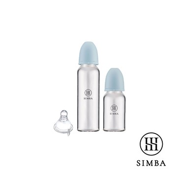 Simba小獅王辛巴 蘊蜜質金玻璃標準奶瓶體驗組-新生適用 450元