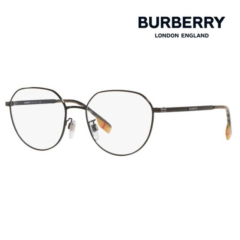 バーバリー BURBERRY メガネ BE1370D 1001 54 伊達眼鏡 メガネ