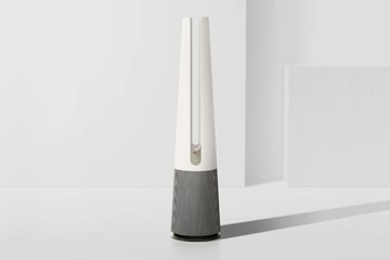 【LG/樂金】PuriCare™ AeroTower Hit 風革機 FS151PBK0-二合一涼風系列清淨機(象牙白)
