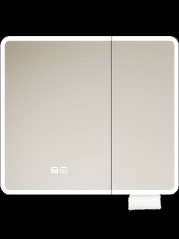 ✅掛墻式智能鏡柜鏡箱太空鋁浴室柜組合單獨收納盒衛生間儲物鏡子[DD150110]