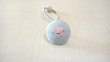 手感布包釦髮束 - 四方人