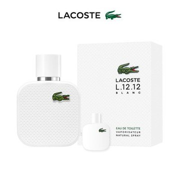 LACOSTE 經典純白淡香水50ml(贈隨機小香乙瓶)