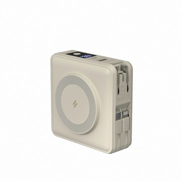 【Adam】GRAVITY X5 五合一萬用磁吸行動電源 CL/沙漠色【三井3C】