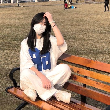 白色褲子女潮ins日韓風原宿個性長褲學生高腰直筒闊腿褲春夏新款