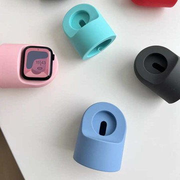 高品質 Apple Watch 矽膠桌面支架 蘋果手錶充電支架 充電座 iwatch 充電支架 手錶支架 支架 手錶支架
