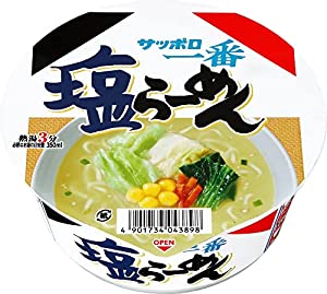 サッポロ一番 塩らーめん どんぶり 75g12個