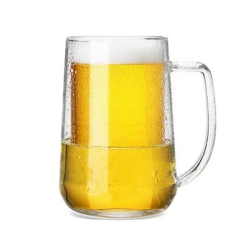 TEMPEST 冰鎮啤酒杯 480ml 附把手款 冰凍啤酒杯 威士忌杯 飲料杯 紅酒杯 清酒杯 燒酒杯