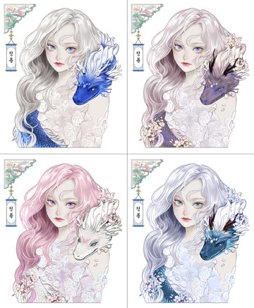 青龍貼紙 (4 款)