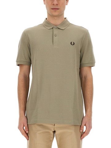 fred perry polo with logo