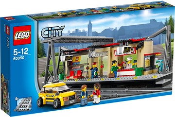 LEGO 樂高 拼插類玩具 City城市系列 火車站60050
