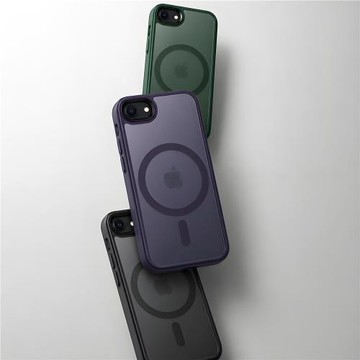喜殼派【磨砂強磁防摔】適用于iPhone 16E/SE4/SE3/SE2/8/7 霧面膚感磨砂強膚感磁吸軟殼全包防摔手機保護殼