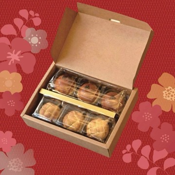 新年禮盒🎇［快速出貨］【艾立蛋糕】招牌蛋黃酥+鳳凰酥禮盒