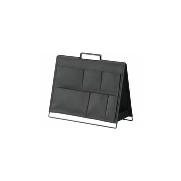 【KING JIM】SPOT TOOL STAND 桌上型可折疊雙面收納架 黑色