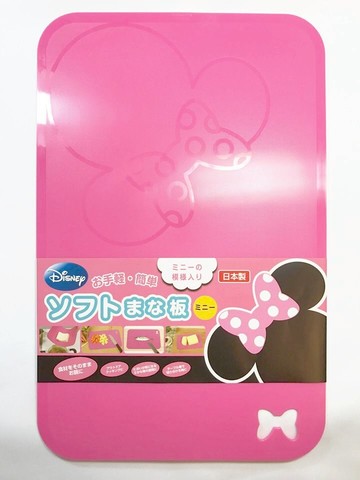 日本製 迪士尼 可彎曲超輕薄軟便利砧板 米妮＊夏日微風＊｜夏日微風↘限時下殺