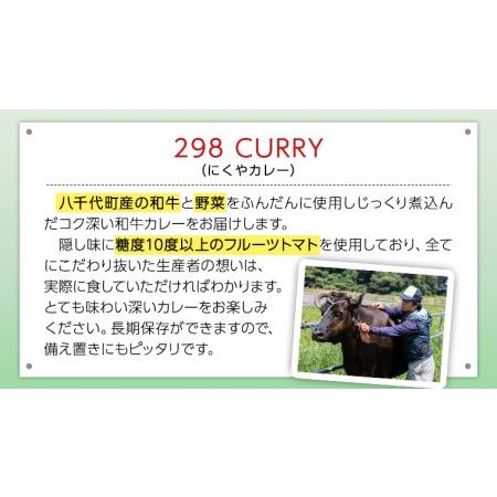 ふるさと納税  298（にくや） カレー （200g×10袋） レトルト ビーフ 和牛 ひとり.. 茨城県八千代町