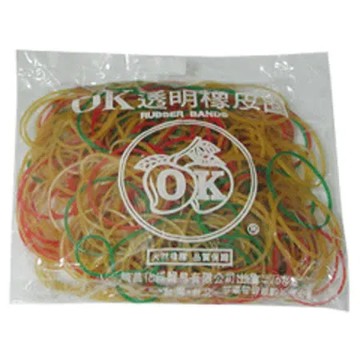 OK #18∮45mm橡皮圈4兩/對折7.5cm(大)