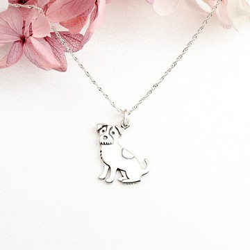 【Angel & Me】傑克羅素梗犬 狗 s925 純銀項鍊 寵物 紀念禮物