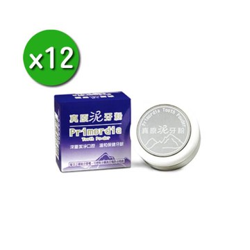 [長庚生技]真原泥牙粉 12盒(15g/盒)