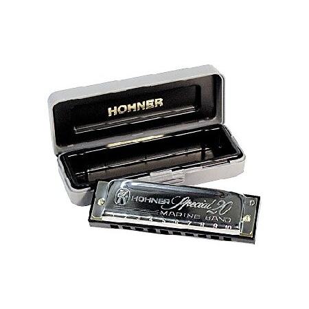 最新の激安 Hohner - Harmonica， Amazon.com Silver (M2013BX-E)(並行