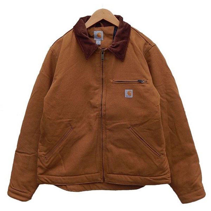 ブラック、Sのみ】 CARHARTT カーハート デトロイトジャケット 100%綿