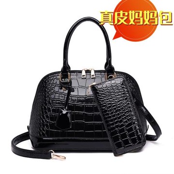 包包女2026新款韓版潮貝殼包女包百搭小包真皮手提包女單肩斜挎包
