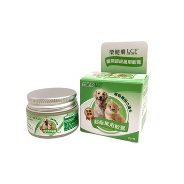 LCF 【3入組】LOVE CAN FLV-寵物超級萬用膏(毛小孩專用-犬貓通用) 15g (00236)