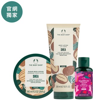 柔嫩修護磨砂潤膚組