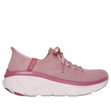 Skechers D'LUX WALKER 2.0 休閒鞋 健走鞋 女鞋 粉紅 套入式 150105DKMV 步行鞋