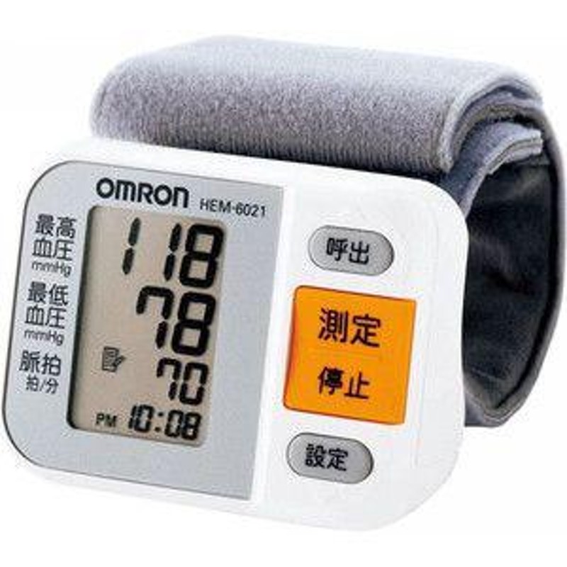 オムロン 手首式血圧計 HEM-6021 omron 血圧計 手首式血圧計 デジタル血圧計 手首 | LINEブランドカタログ