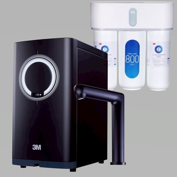 【3M】HEAT3000櫥下型觸控式熱飲機【HFRO逆滲透淨水版｜觸控式出水鵝頸｜贈3M前置系統及全台安裝】