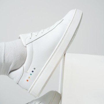 Sydney 經典再生皮革百搭時尚休閒小白鞋