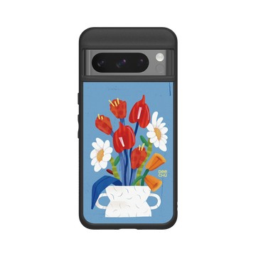 Pixel 8 Pro SolidSuit 黑 - Dee Chu 朱緹 - 花園的插花作品
