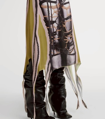 Y/Project Bondage printed midi dress