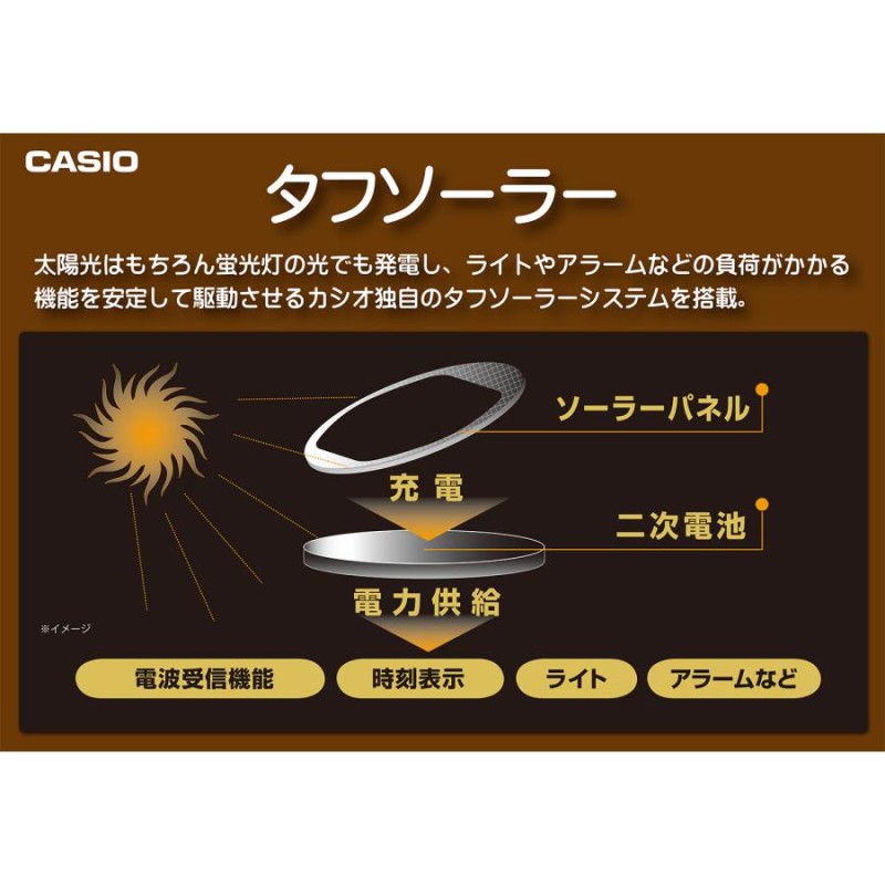 腕時計 電波ソーラー カシオ CASIO レディース ウェーブセプター LWA-M160L レザーバンド ブラウン 電池交換不要 軽い 軽量  5気圧防水 ソーラー駆動 本革バンド | LINEショッピング