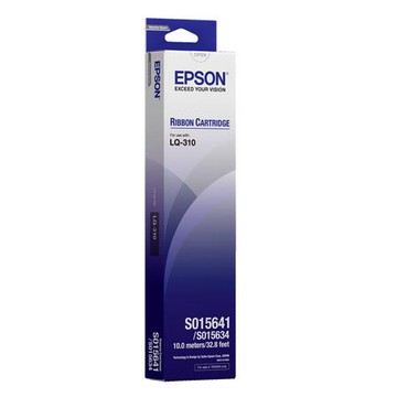 愛普生EPSON原廠色帶/S015641/適用LQ-310/黑色