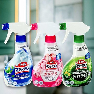 花王 浴廁清潔噴霧(1入) 清新薄荷／優雅玫瑰／柑橘薄荷 款式可選【小三美日】 D334190