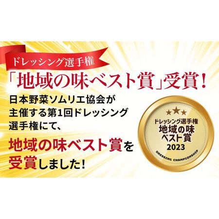 ふるさと納税 糸島野菜を食べる生ドレッシング 赤玉葱 ジンジャー 3本 セット 糸島市   糸島正キ .. 福岡県糸島市