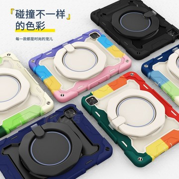 盔甲旋轉款 iPad789代平板殼 mini67 10代 11代A16 Air4 Air5 pro11吋 新13吋平板殼