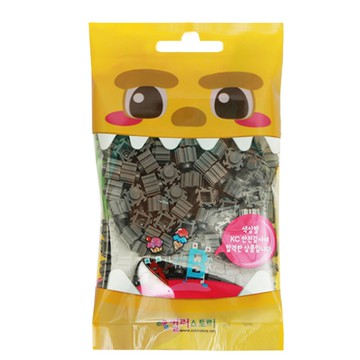 韓國 Color Story - 免燙拼豆-補充包165顆(深灰色/10mm)