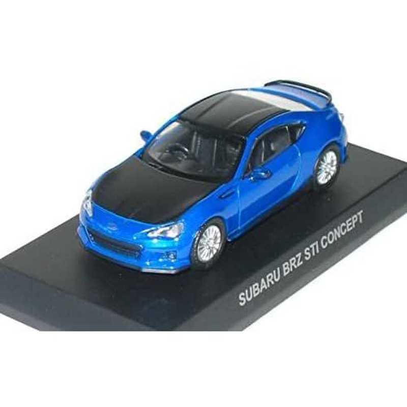 京商 1/64 スバル ミニカーコレクション ＢＲＺ ＳＴＩ ＣＯＮＣＥＰＴ 