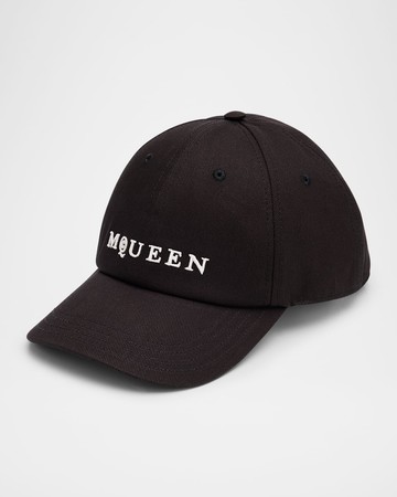 Men's Cotton Logo Baseball Cap