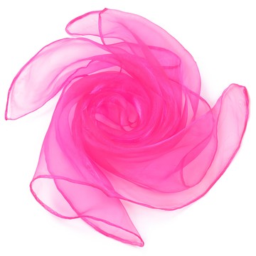 律動紗巾，桃紅色，輕柔紗質，舞蹈道具，啟發創造力，培養節奏感  1條